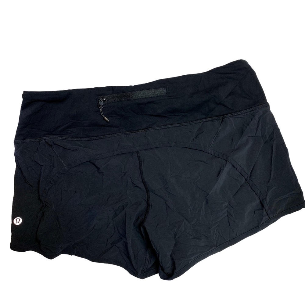 Lululemon Speed Black Shorts
